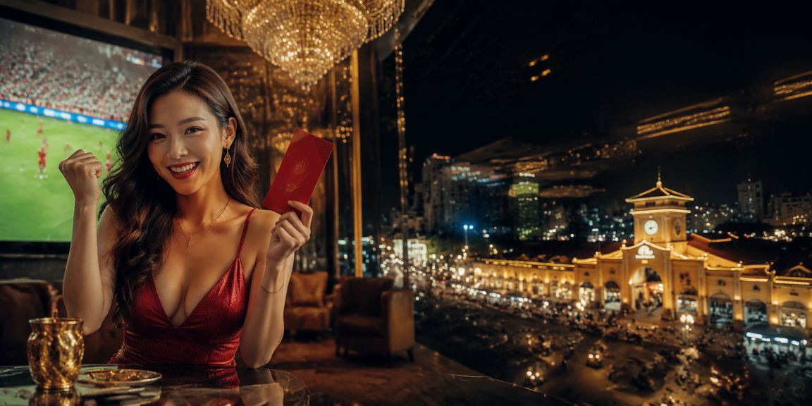 Khách hàng nhận voucher phong bao lì xì tại TP Hồ Chí Minh
